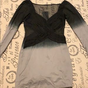 Hot black/grey mini dress